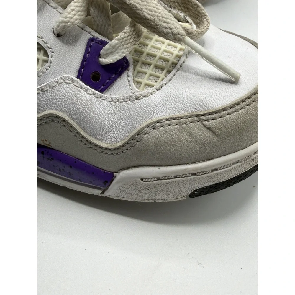 Jordan 4 Retro Ultraviolet 308500-108 Toddler Size 7.5C Pre-Owned No Box